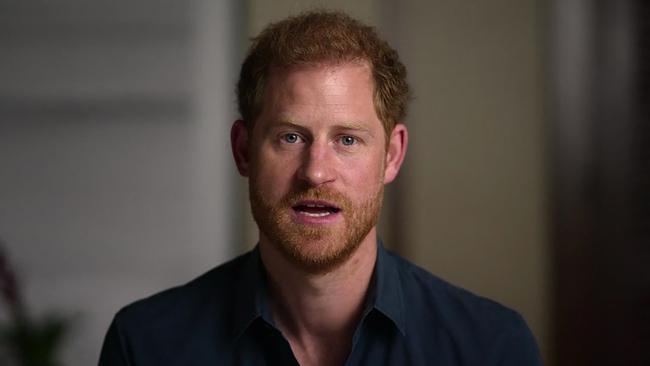 Prince Harry in Heart of Invictus on Netflix. Picture: Netflix