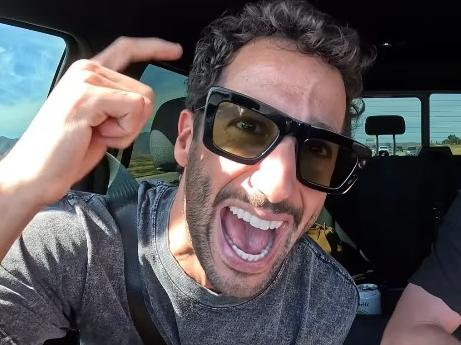 Daniel Ricciardo is making the most of his retirement. Photo: Instagram