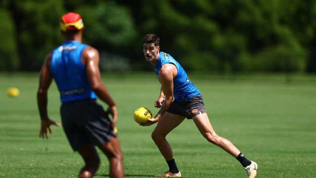 Alex Sexton has been moved to a halfback role. Picture: Chris Hyde/Getty Images