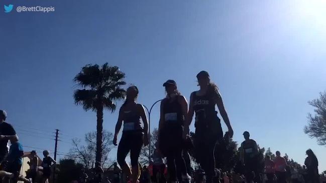 TEN NEWS: City-Bay Fun Run 2017 timelapse