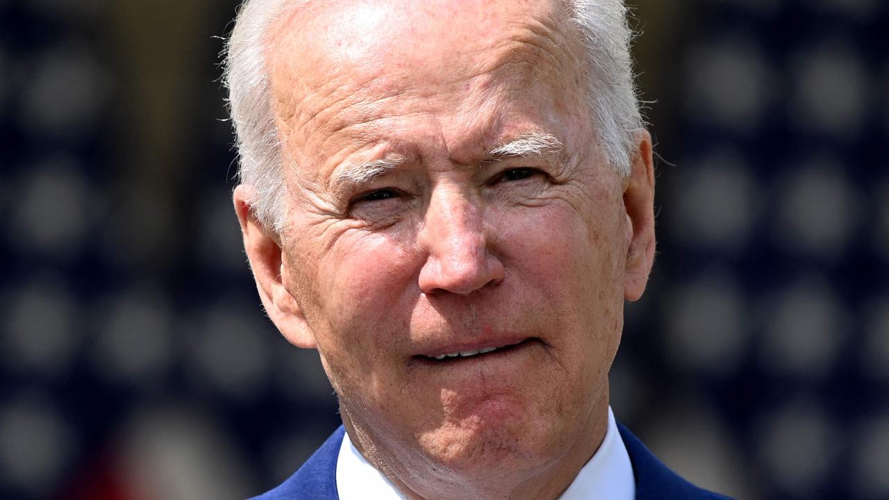 China is ‘testing’ Joe Biden’s resolve, analysts believe. Picture: Brendan Smialowski/AFP