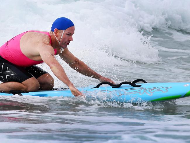 Paul Lemmon, from Terrigal in action (Picture: Peter Clark)