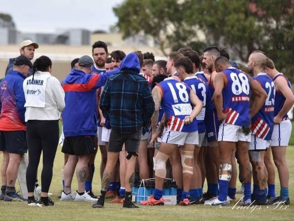 Keysborough player Jojo Ofosu-Amaah was hospitalised after going into cardiac arrest. Picture: Andy Bekierz