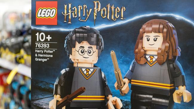 While Lego fans can still get their hands on this Harry Potter kit, once discontinued, Lego sets can fetch top dollar. Picture: Kevin Farmer.