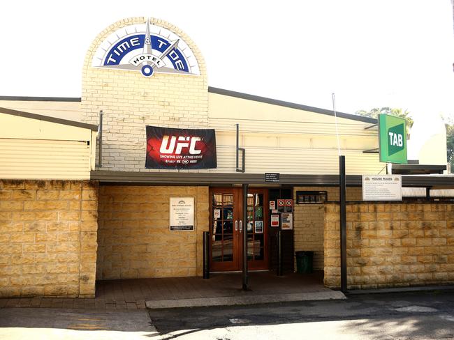 A man had a stool smashed over his head at the Dee Why pub.