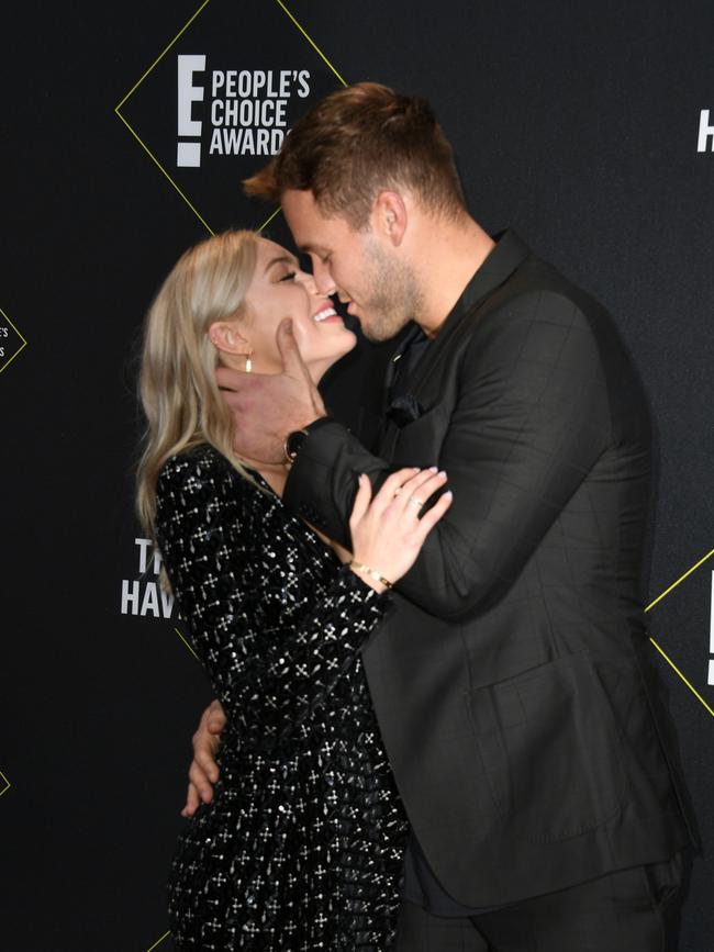 Cassie Randolph and Colton Underwood appeared to be head over heels in love. (Photo by Jon Kopaloff/FilmMagic)