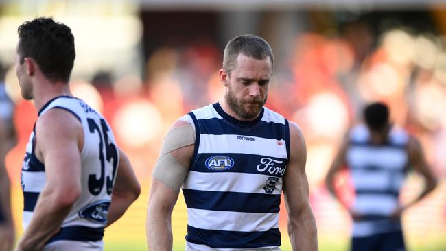 Guthrie turned to ballet to aid his recovery. Picture: Matt Roberts/AFL Photos/Getty Images