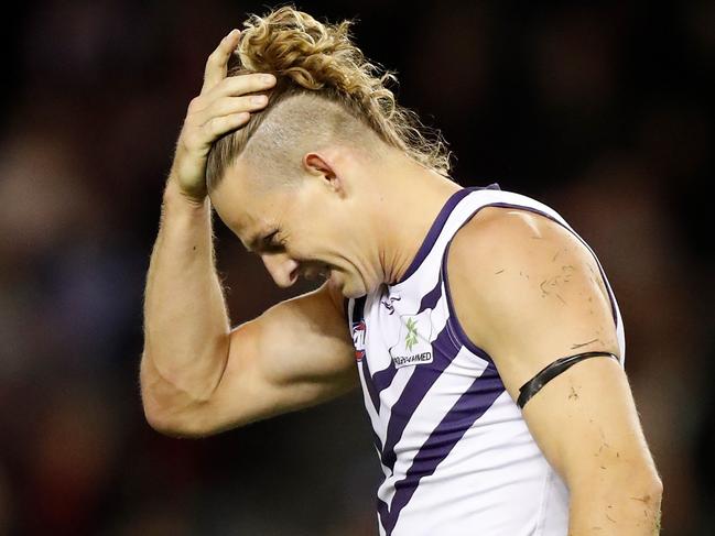 Fyfe was appointed captain in 2017. Picture: Michael Willson/AFL Photos via Getty Images