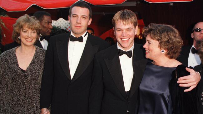 Childhood friends Ben Affleck and Matt Damon, who each took their mums to the 1998 Academy Awards, had plans to crack showbiz from a young age.