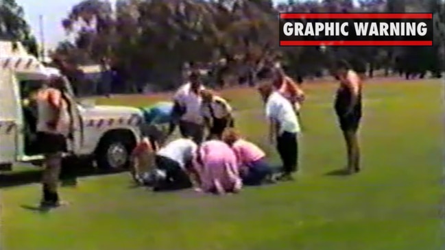 Freak bouncing castle accident in Adelaide in 1987