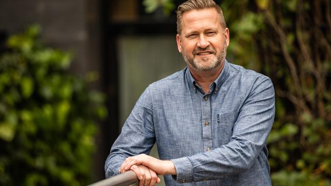 One of the state’s mental health commissioners, John Mannion, is working with Soda to help businesses develop mental health resilience. Picture: Tom Huntley