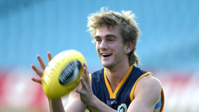 Fergus Watts played five games before he was traded to the Saints.