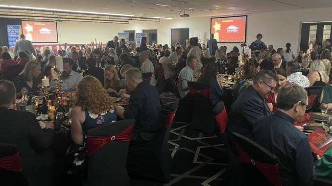 A crowd of over 200 people from 47 businesses enjoyed the 2023 Bundaberg & District Business Excellence Awards.