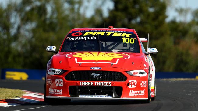 Anton de Pasquale finished third in the super sprint at Symmons Plains on Saturday Picture: Robert Cianflone/Getty Images