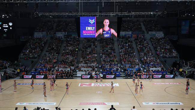 Super netball has only just kicked off. Picture: George Salpigtidis