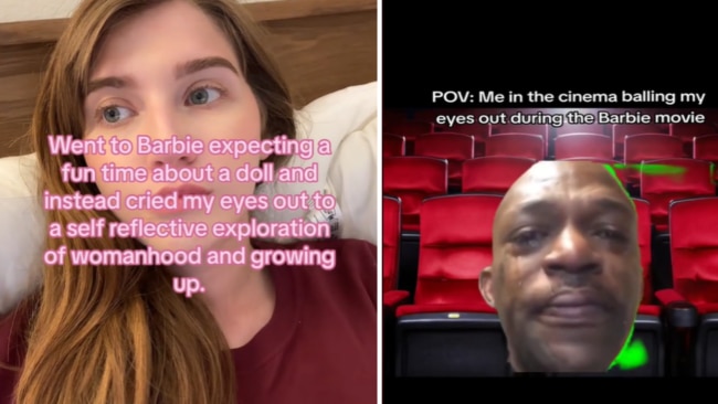 Fans are sharing their tears for Barbie on social media. Source: TikTok.