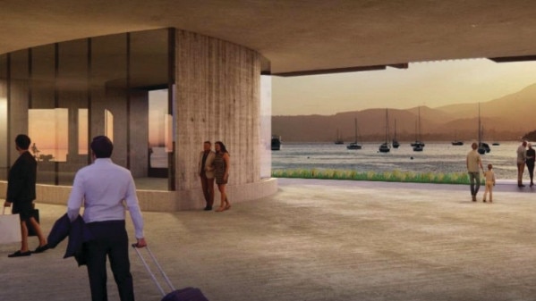 The newest designs inside the proposed Kangaroo Bay Hotel. Pic: Chambroad.