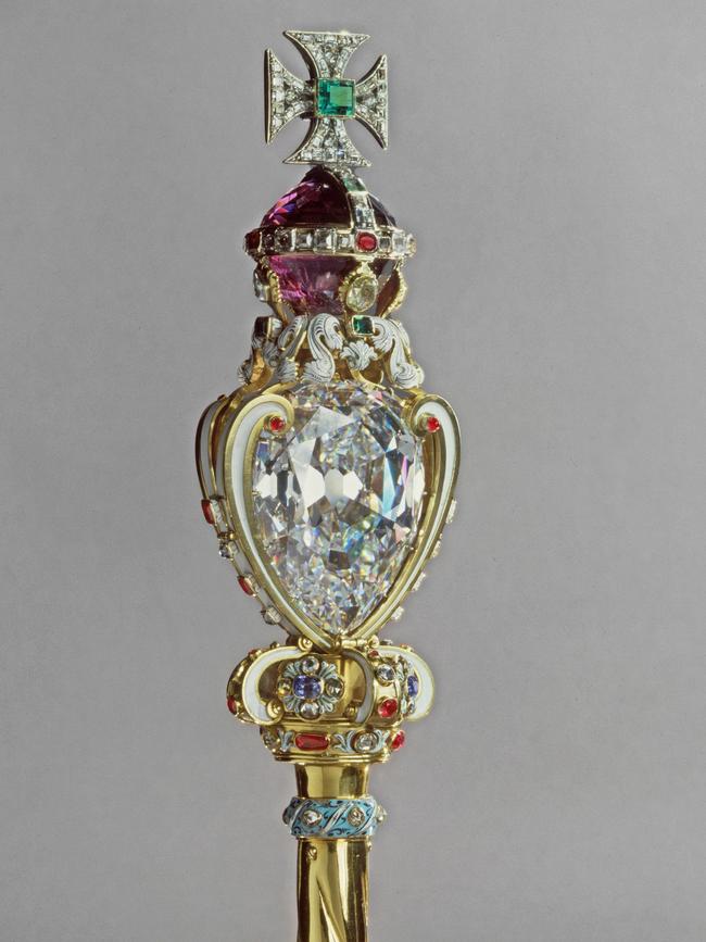 The Sovereign's Sceptre with Cross.