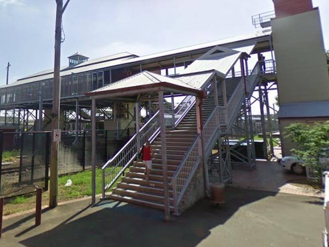 Susan M Hall, 56, allegedly exposed herself to a young family at St Marys train station. She will fight the charges. Picture: Google.