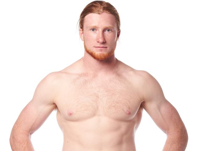Ninja Warrior contestant Mike Snow, 24, Professional stuntman, VIC. Picture: Nine