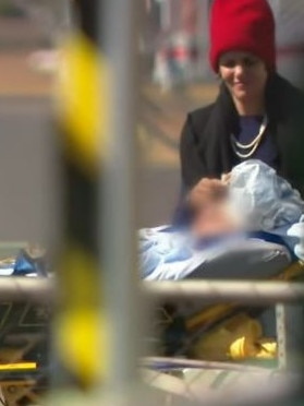 He was airlifted from Port Lincoln to the RAH. Picture NINE NEWS