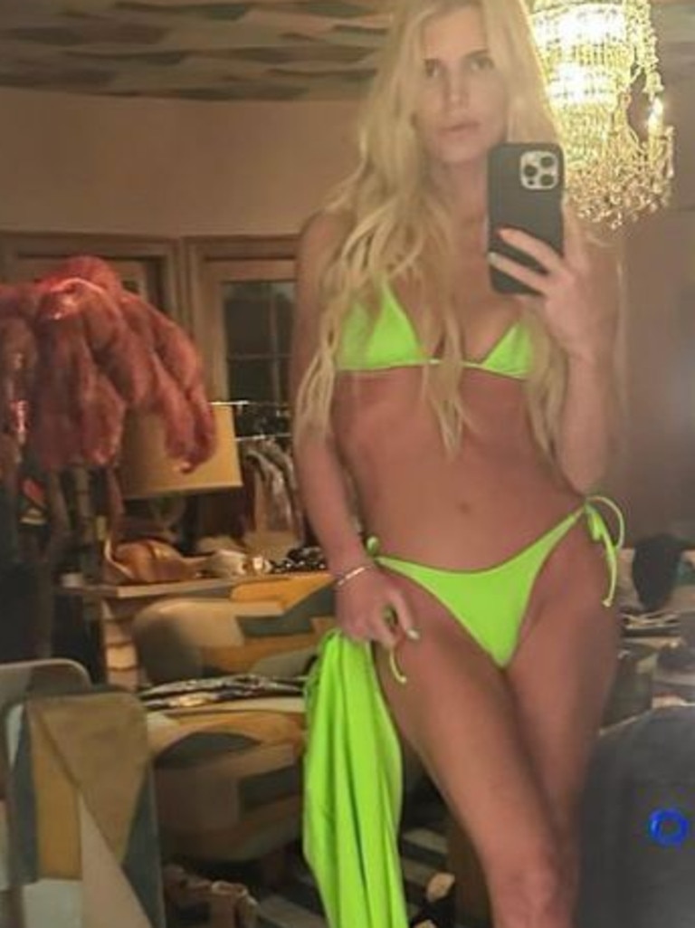 Jessica Simpson can’t win when it comes to her weight. Source: Instagram