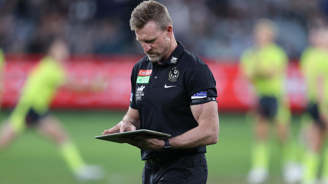 Nathan Buckley has opened up on his exit from Collingwood. Picture: Michael Klein