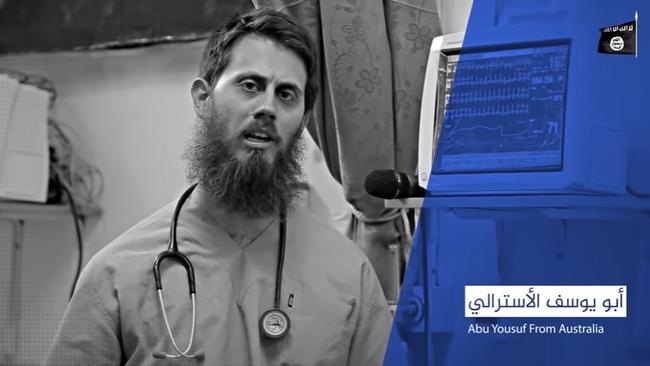 Tareq Kamleh appears in the new propaganda video for Islamic State.