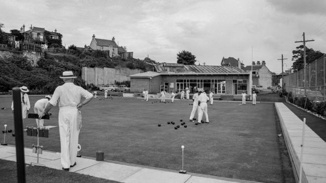 The greens as they were for decades before the club shut down last year. Photo: City of Sydney archive.