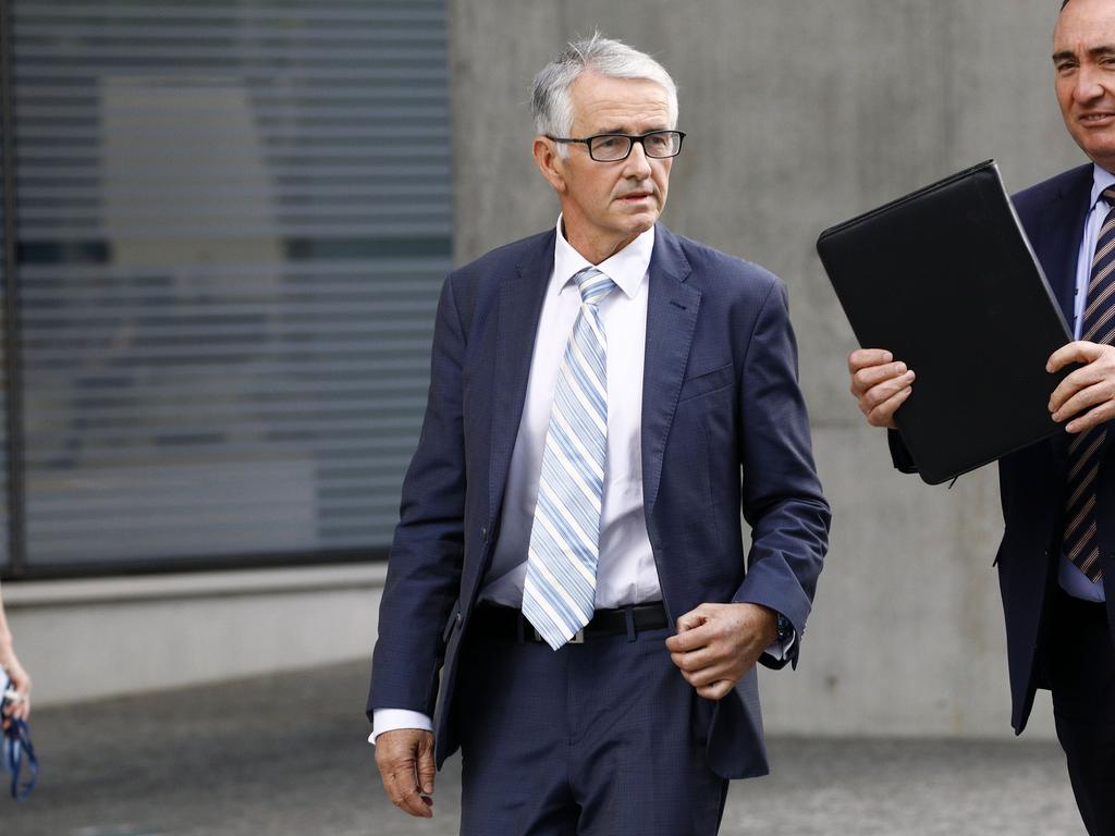 Gerard Rennick outside the Brisbane Supreme Court. Picture: NewsWire/Tertius Pickard