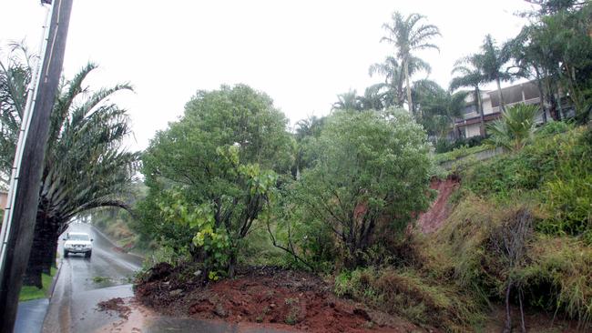 The flooding caused significant damage to the area. Picture: Michael Ross