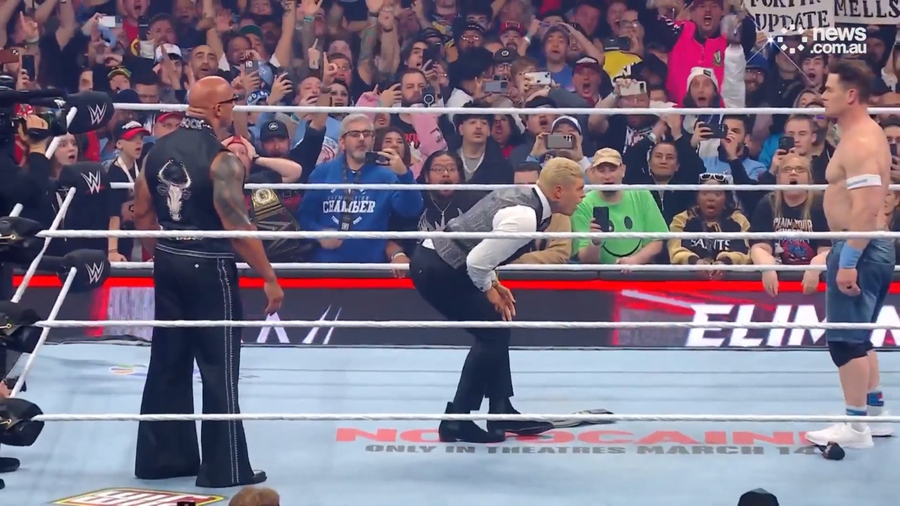 John Cena turns heel and aligns with The Rock