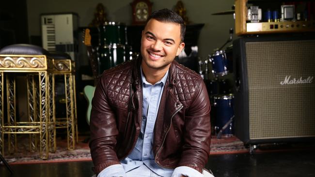 Guy Sebastian at his Studio in Sydney.