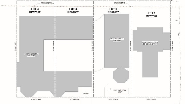 Plans for new units at the Kingaroy Country Motel. Image: South Burnett Regional Council.