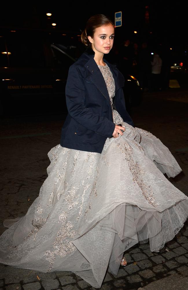 Lady Amelia Windsor arrives at the 2013 Debutantes Ball at Automobile Club De France on November 30, 2013 in Paris, France.