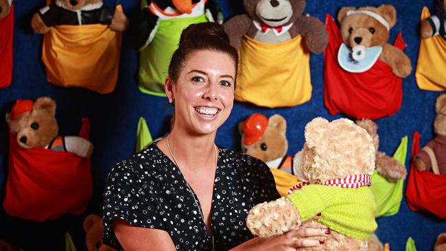 Liz Arnott is a social worker at Bear Cottage. Picture: Adam Yip