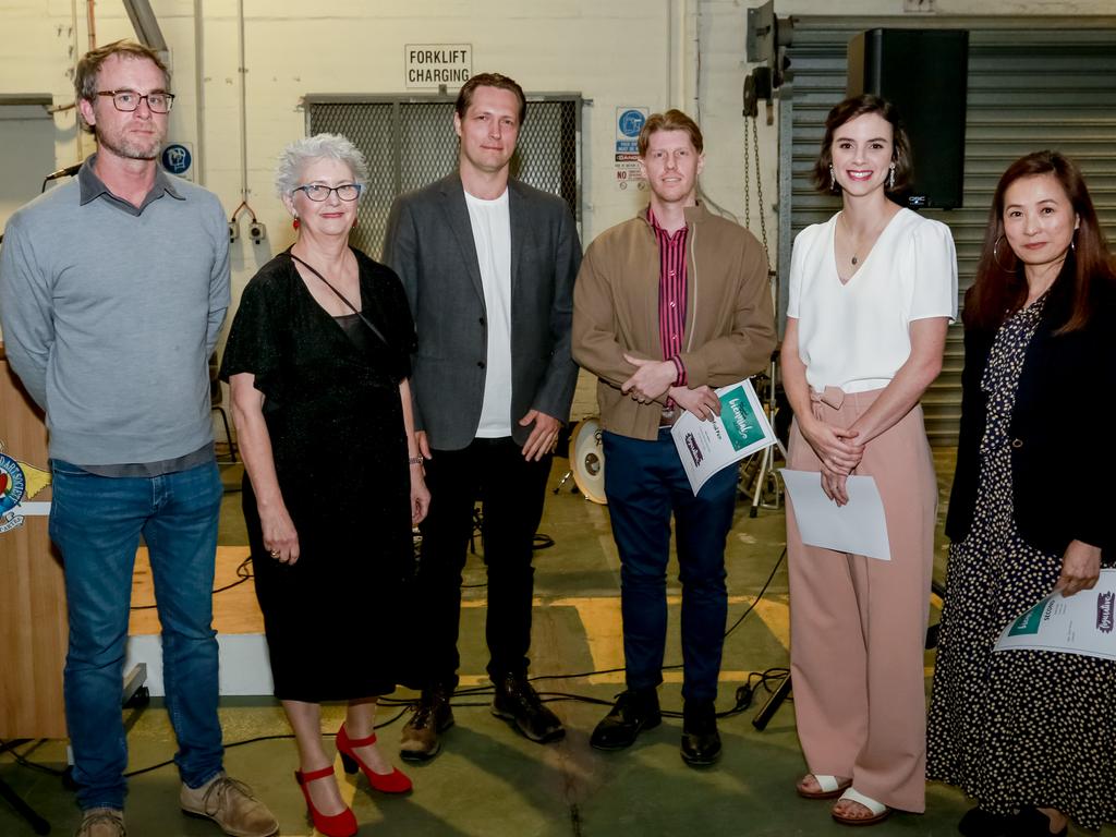 Steven Gorman, Marg Thomas, Andrew Bonneau, Ryan Duffurn, Rachelle Kavanagh and Purple Change. Socials: Damien Anthony Rossi Pictures: Paul Sickling Photography