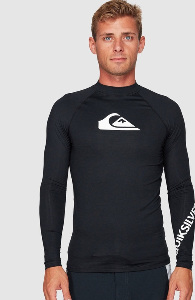 Quiksilver All Time Long Sleeve UPF50 Rash Vest