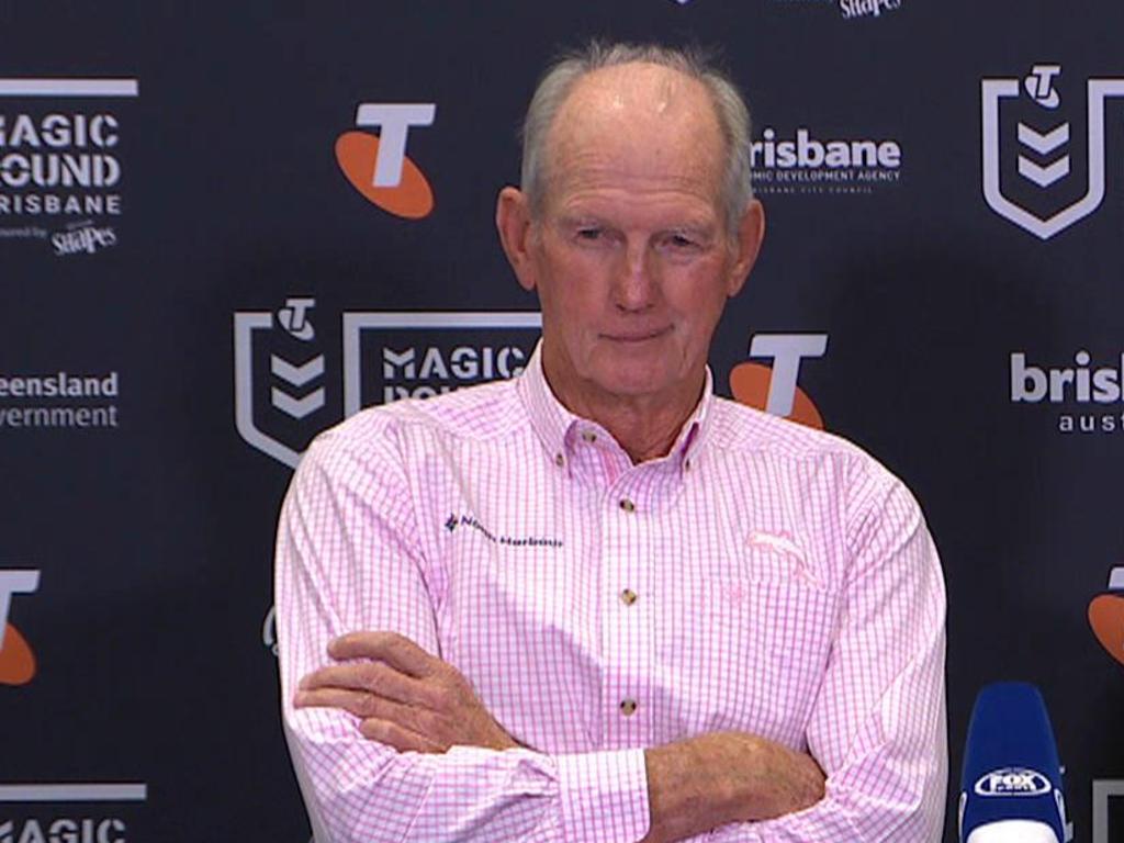 Wayne Bennett was at his witty best after the Phins' win.