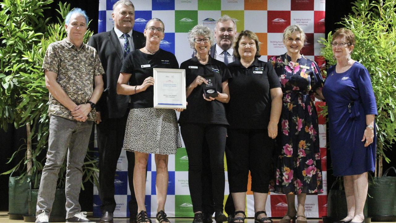 The Moore Park Beach Arts Festival was awarded the Event of the Year at the 2024 Bundaberg Australia Day Awards.