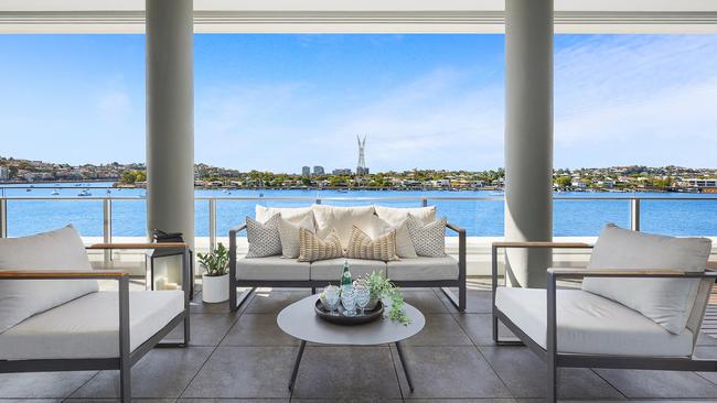 A riverfront penthouse within the Piers South development, in Brisbane's Newstead, sold for $7.35m.