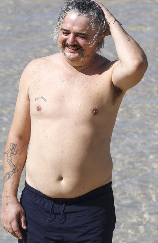 Doherty enjoyed a day out with his wife Katia De Vidas. Picture: MEDIA-MODE