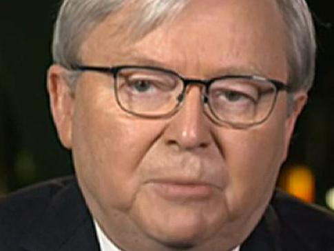 Kevin Rudd on 7.30.