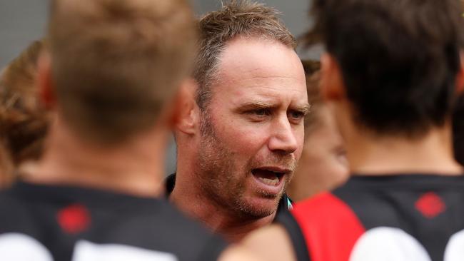 Incoming Essendon coach Ben Rutten has a big task in front of him. Picture: Michael Willson/AFL Photos via Getty Images