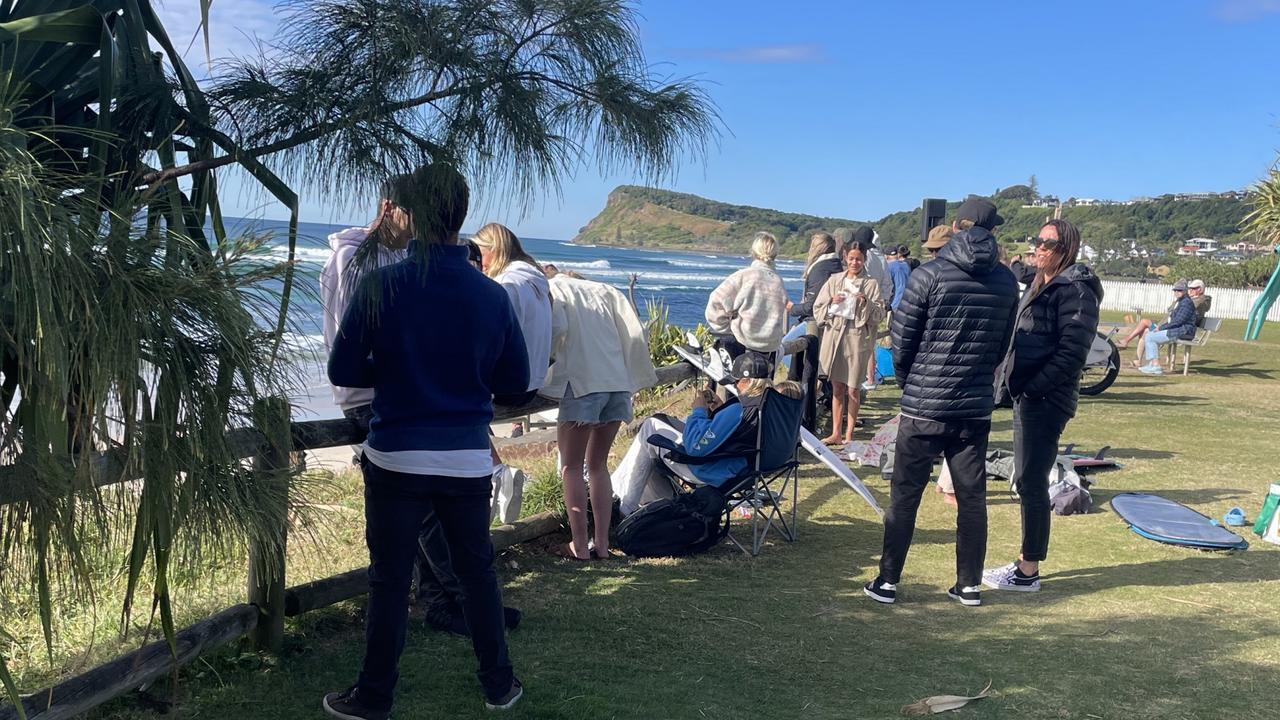 Spectators at the event. Picture: Savannah Pocock