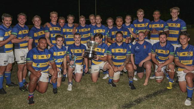 Easts Tigers celebrate