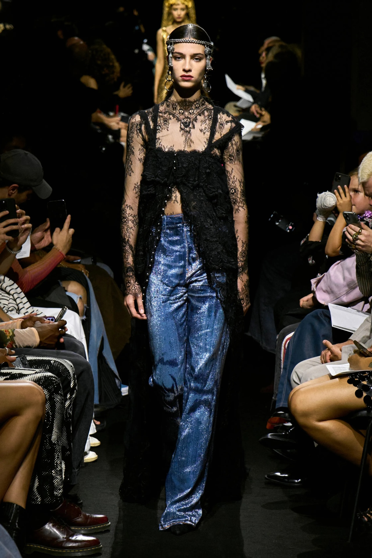 Denim Arrives at Couture Fashion Week