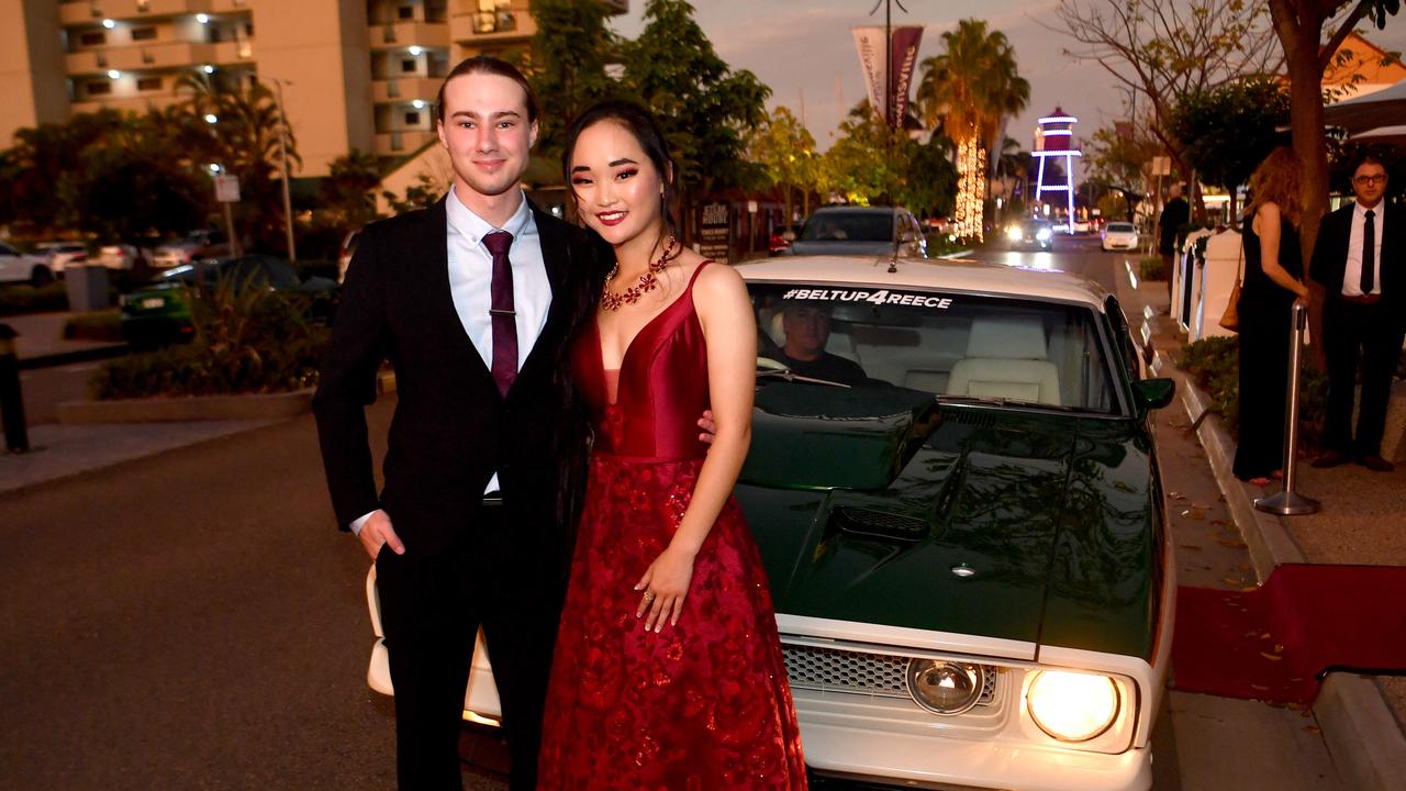 ANNANDALE CHRISTIAN COLLEGE school formal 2022 at Ridges Southbank. Jack Copeland and Khiala Emerson. Picture: Evan Morgan