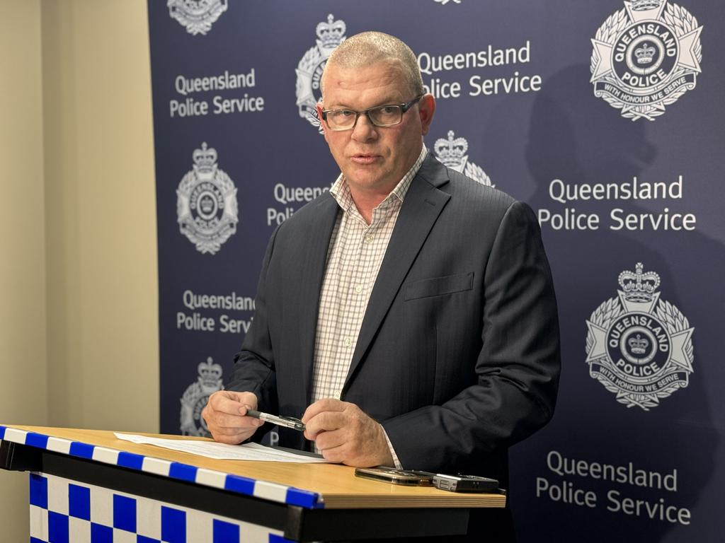 Mackay Criminal Investigation Branch Detective Senior Sergeant Chris Eaton said officers held grave concerns for the safety of Scott Billingham, who went missing in Mackay on Friday, March 8, 2024. Picture: Heidi Petith