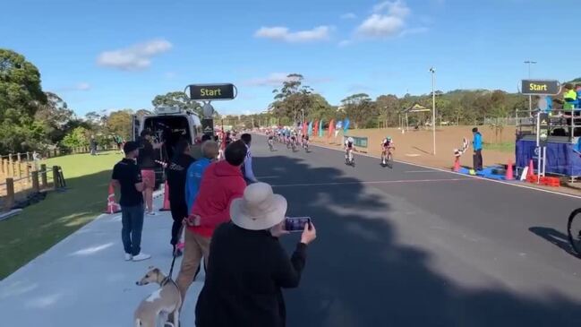 Cairns pocket rocket Chloe Buckley at AusCycling U15 Women races